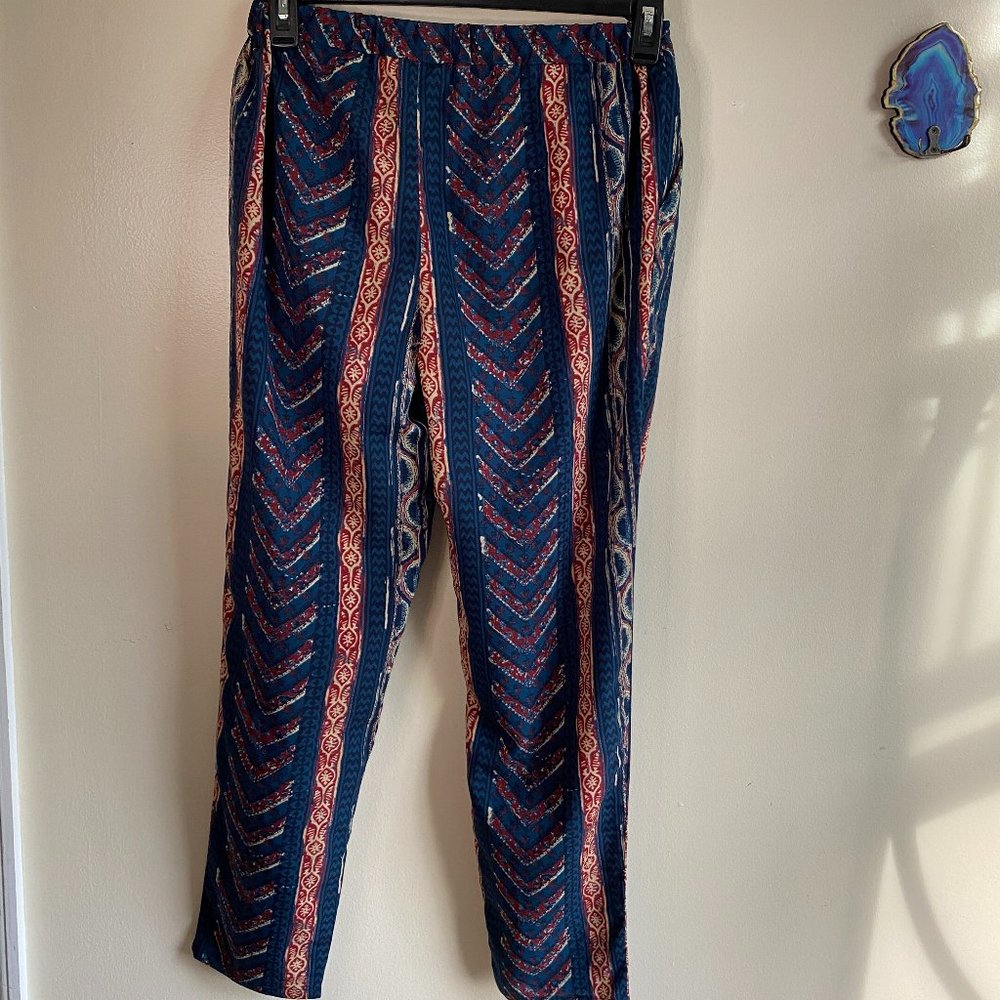 Ralph Lauren Boho Patterned Dress Pants